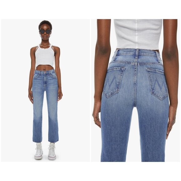 💕MOTHER💕 The Hustler Ankle Jeans ~ Scenic Route 26 NWOT - Picture 1 of 16